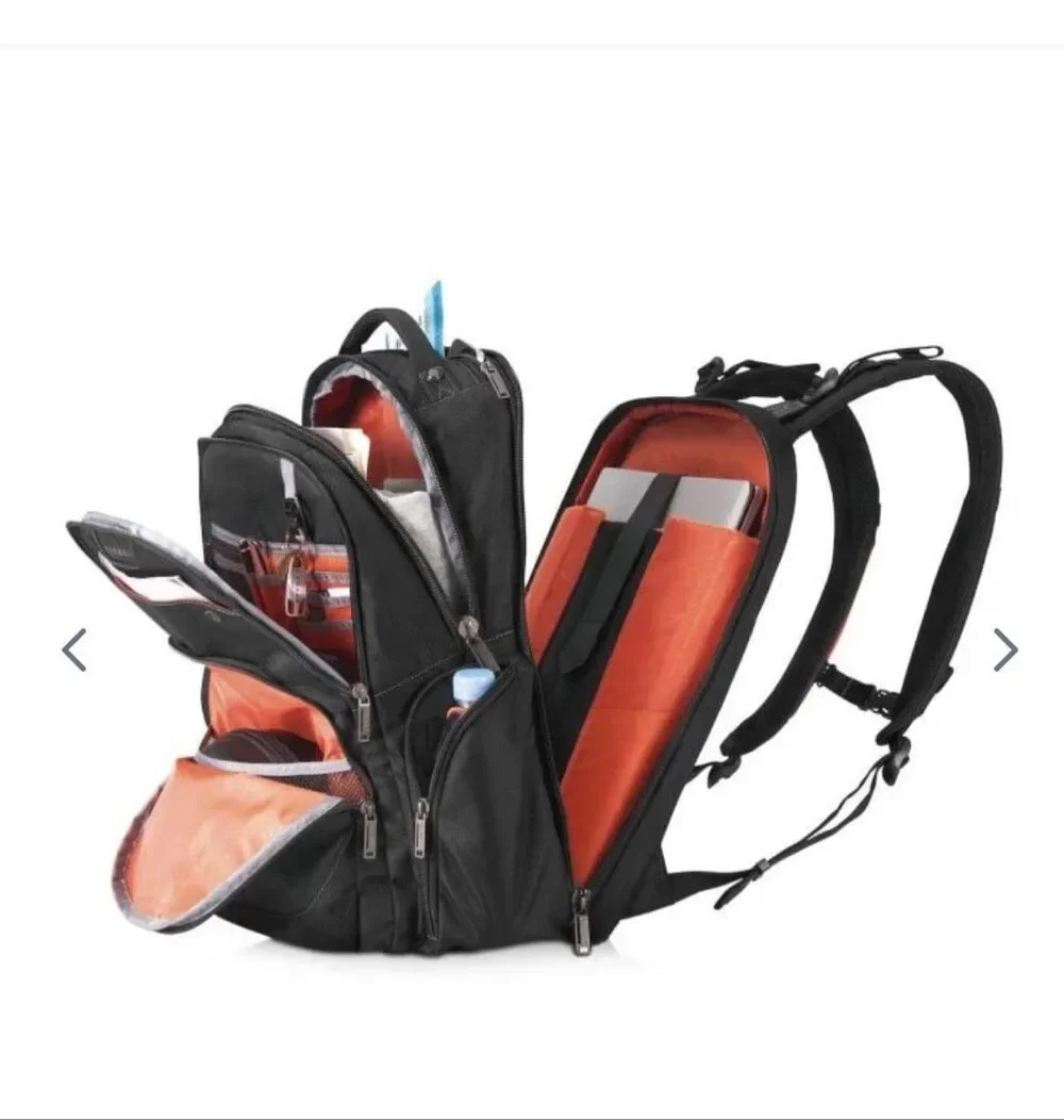 EVERKI Black Atlas 17.3 Travel Backpack